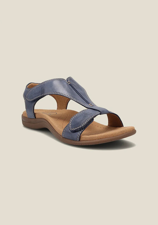 Solexa | Bequeme und Stützende Sandalen | Damenmode Blau Decorique.de