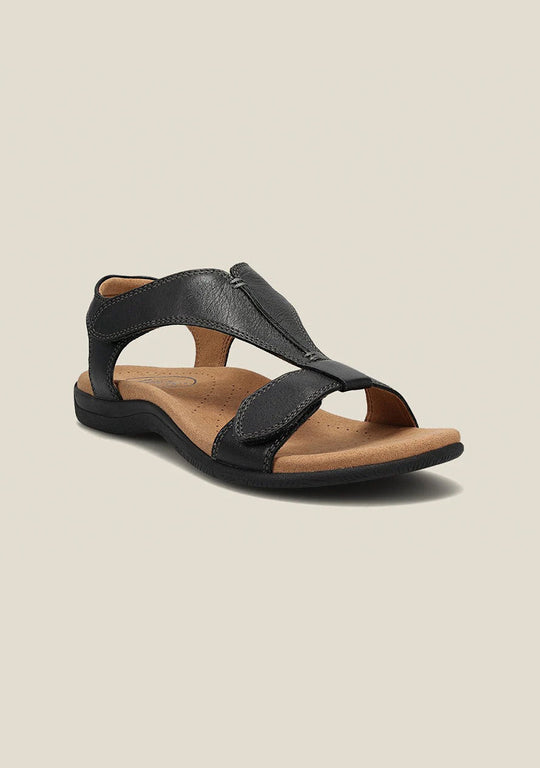 Solexa | Bequeme und Stützende Sandalen | Damenmode Schwarz Decorique.de