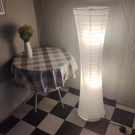 SomaGlow | Design-Stehleuchte aus Papier für Wohnzimmer A 230V Decorique.de