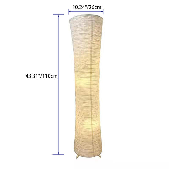 SomaGlow | Design-Stehleuchte aus Papier für Wohnzimmer Decorique.de