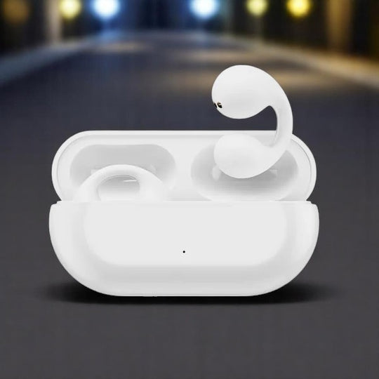 SoundVibe | Kabellose Knochenschall-Kopfhörer für Sport & Alltag Weiß Decorique.de