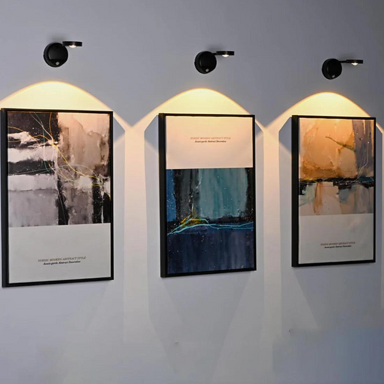 Spark360 | Drahtloses LED Spot mit Bewegungssensor Schwarz Decorique.de