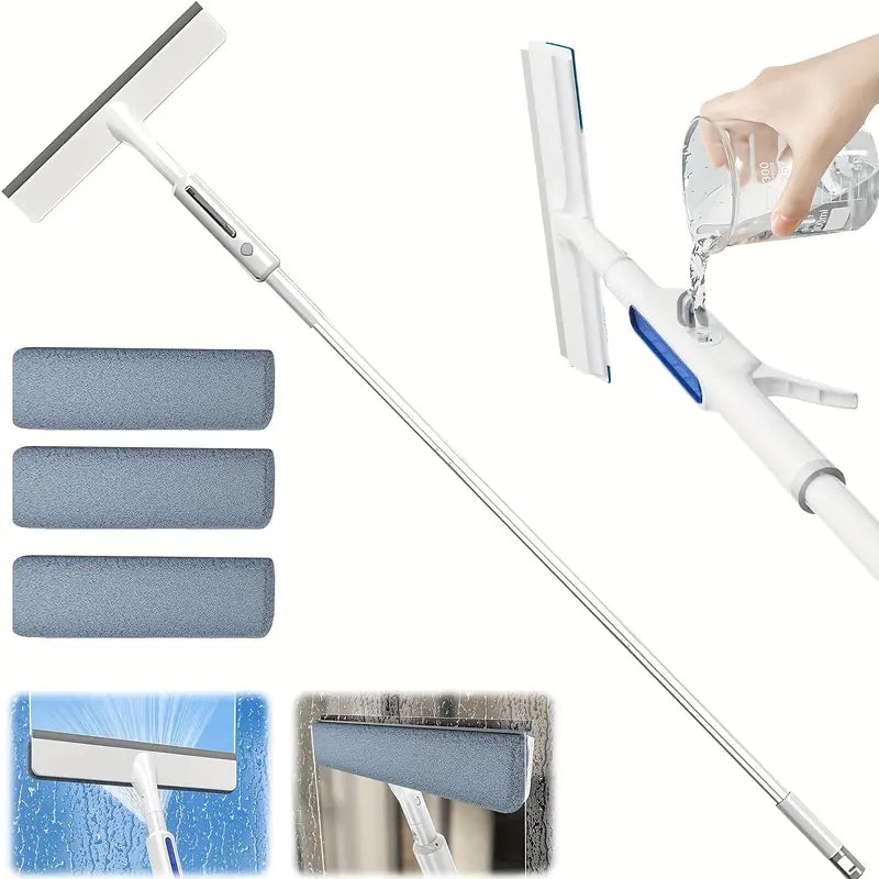 SparkleGuard | Funktioneller & Moderner 3 in 1 Fensterreiniger Decorique.de