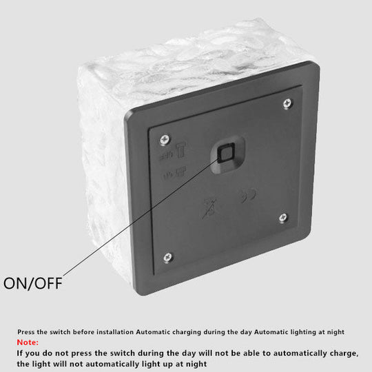 SparkTile | Dekoratives Solarlicht im Glasziegel-Look Decorique.de