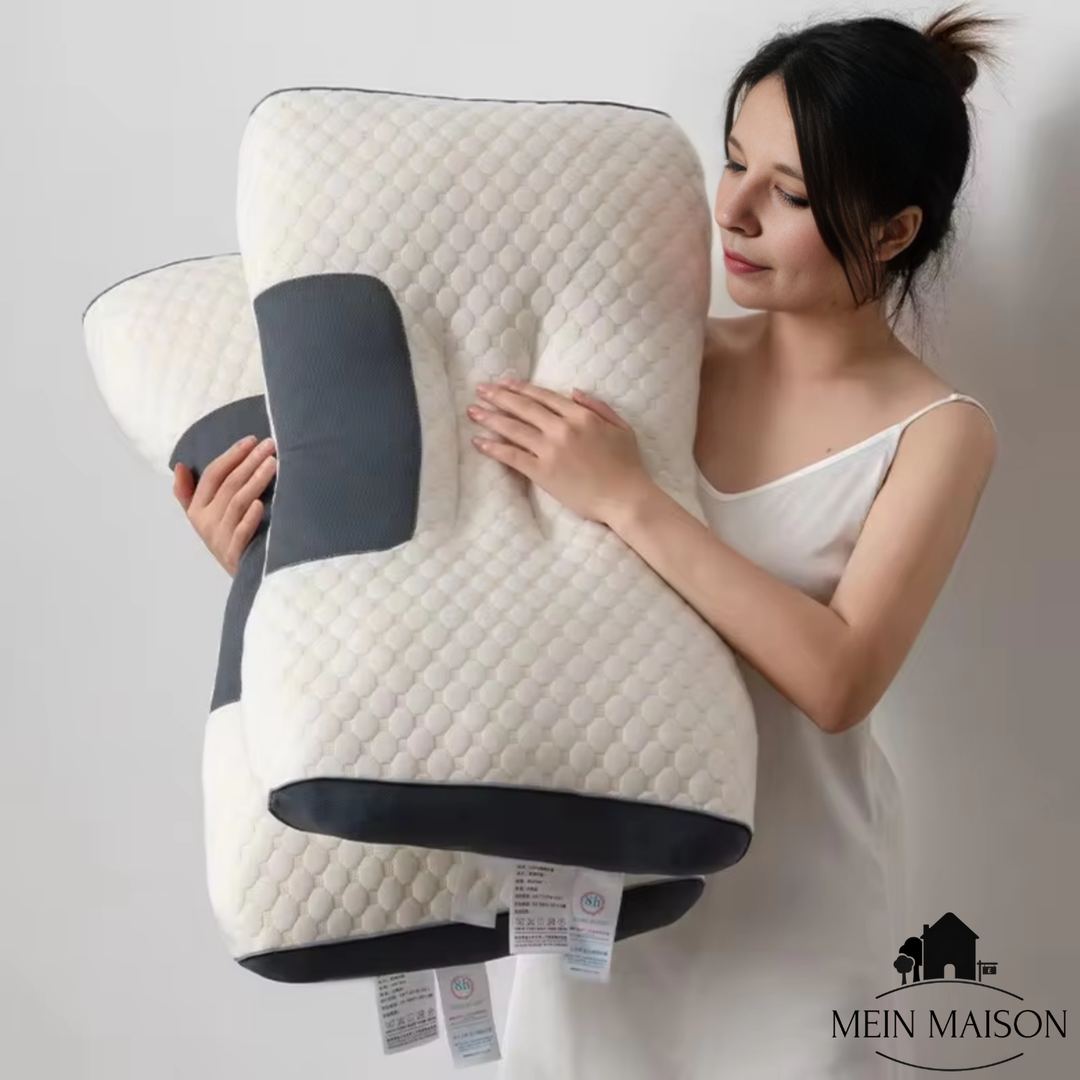 SpineEase | Memory Nackenkissen – Ergonomisch & Atmungsaktiv Decorique.de