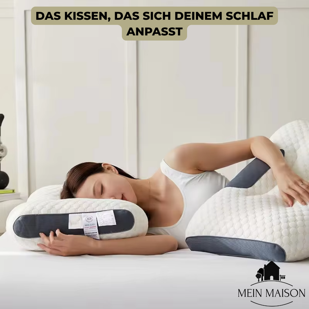 SpineEase | Memory Nackenkissen – Ergonomisch & Atmungsaktiv Decorique.de