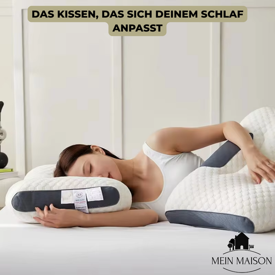 SpineEase | Memory Nackenkissen – Ergonomisch & Atmungsaktiv Decorique.de