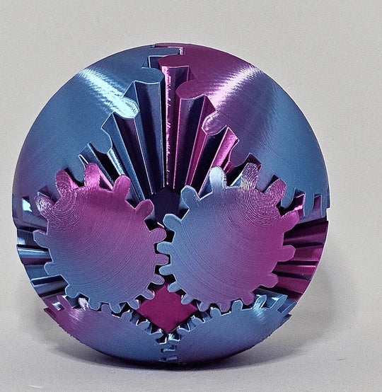 SpinForge | Das Steampunk Wirbelnde Wunder Fidget (Zahnradkugel) A Decorique.de