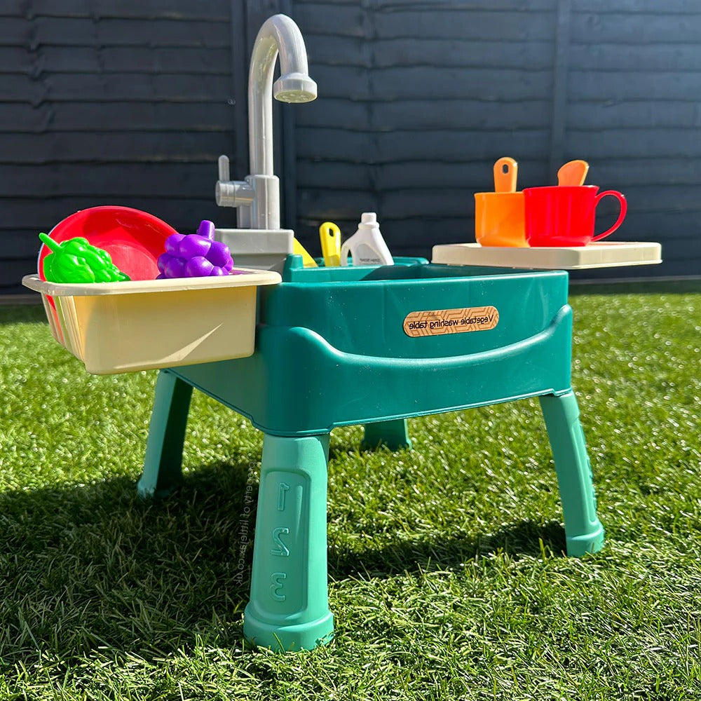 SplashSink | Kinder Innen-/Außen Stehwaschbecken Blau Decorique.de