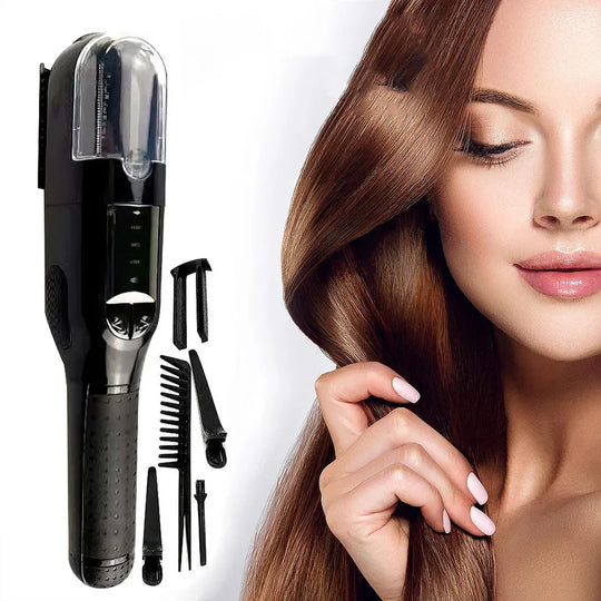 SplitFix | Präzisions- & Premium-Haarspaltschneider Schwarz Decorique.de