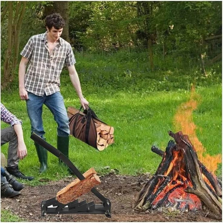 SplitMate | Wandmontierter Holzspalter für Anzündholz Decorique.de