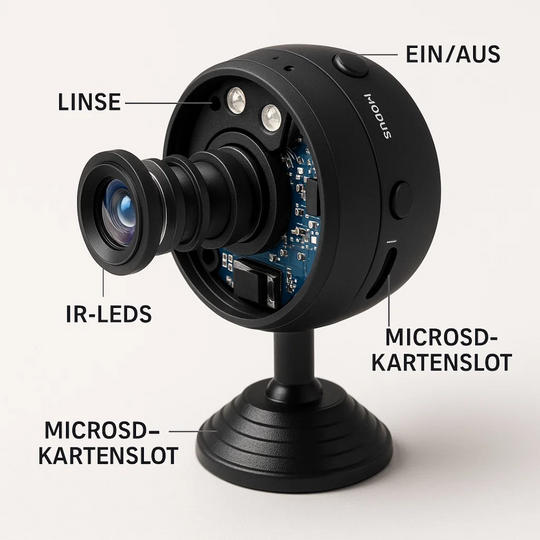 SpyCam | Magnetische 1080p WLAN-Minikamera Decorique.de