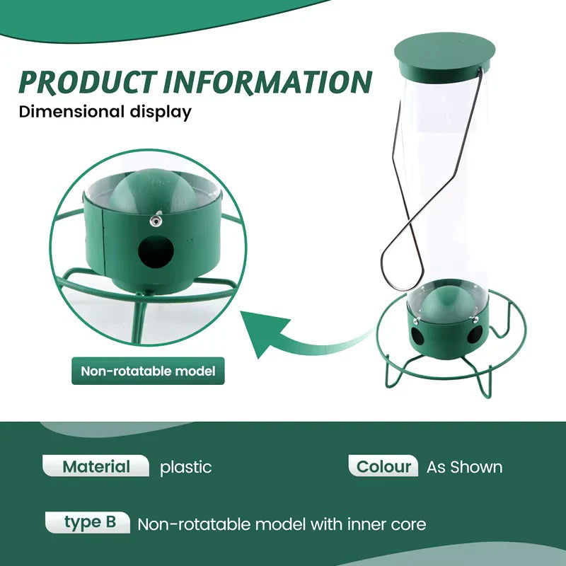 SquirrelGuard | Vogel-Futterstation mit Eichhörnchenschutz Decorique.de