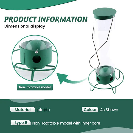 SquirrelGuard | Vogel-Futterstation mit Eichhörnchenschutz Decorique.de