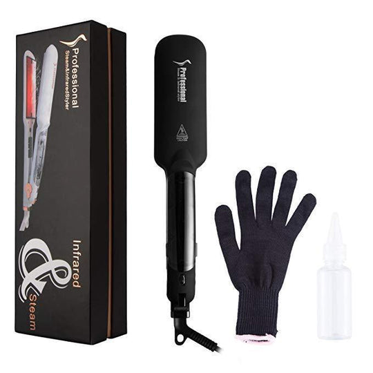 SteamLuxe | Professioneller Haarstyler Infrarot Dampfbürste Decorique.de