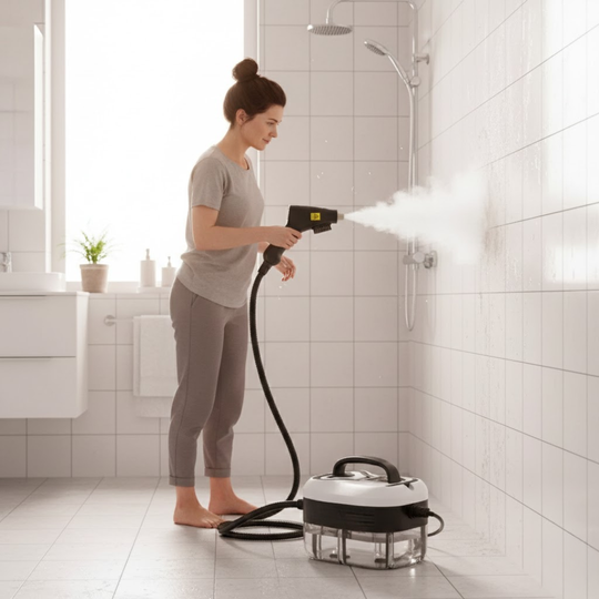 SteamMax | 2500W Hochdruck-Dampfreiniger mit Handschuhen Decorique.de