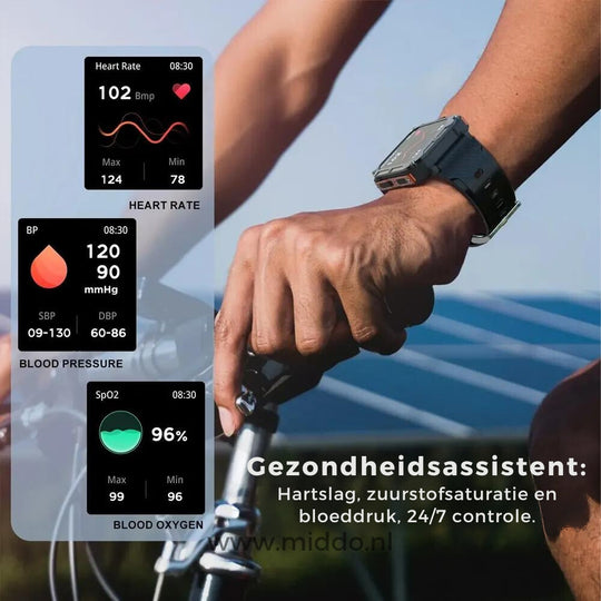 SteelLink | Kratzfeste Allround-Smartwatch mit Freisprechfunktion