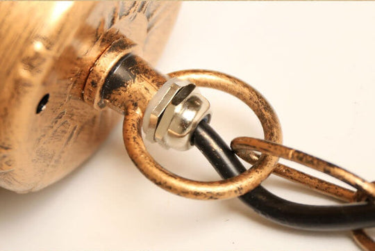 SteelShine | Robuste Globe-Hängelampe für draußen Decorique.de