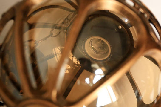 SteelShine | Robuste Globe-Hängelampe für draußen Decorique.de