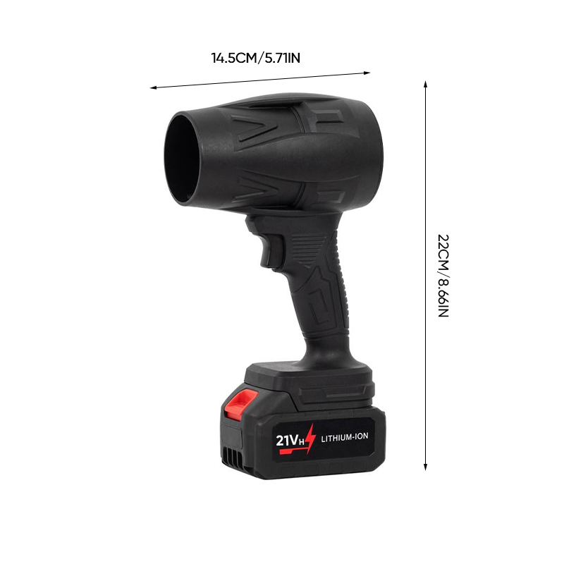 StormJet | Kabelloses 48V Turbo-Handgebläse für maximale Power Decorique.de