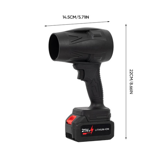 StormJet | Kabelloses 48V Turbo-Handgebläse für maximale Power Decorique.de