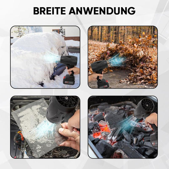 StormJet | Kabelloses 48V Turbo-Handgebläse für maximale Power Decorique.de