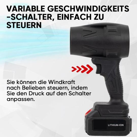 StormJet | Kabelloses 48V Turbo-Handgebläse für maximale Power Decorique.de