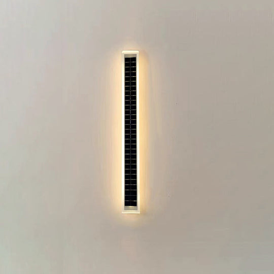 StripGlow | Moderne Solar-Wandleuchte mit LED-Licht Decorique.de