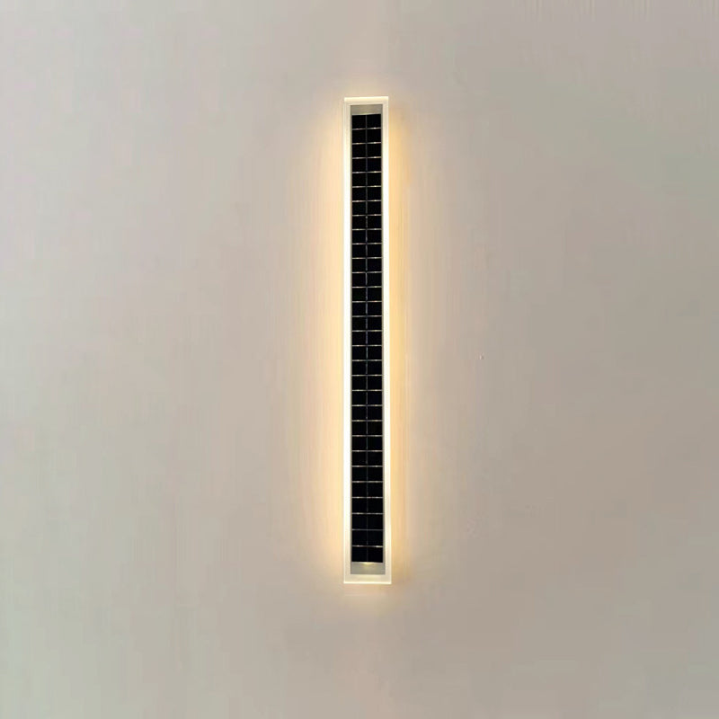 StripGlow | Moderne Solar-Wandleuchte mit LED-Licht Decorique.de