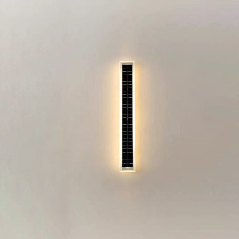 StripGlow | Moderne Solar-Wandleuchte mit LED-Licht Decorique.de