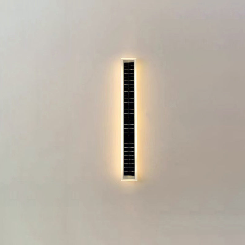 StripGlow | Moderne Solar-Wandleuchte mit LED-Licht Decorique.de