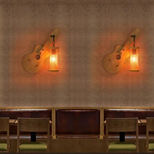 StrumLight | Gitarren-inspirierte Wandleuchte Decorique.de