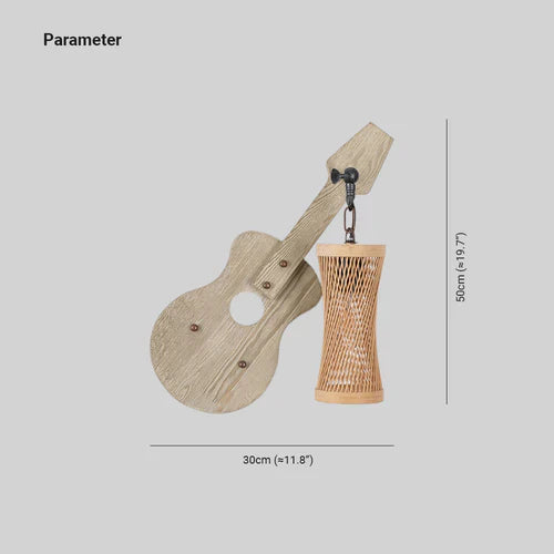 StrumLight | Gitarren-inspirierte Wandleuchte Decorique.de