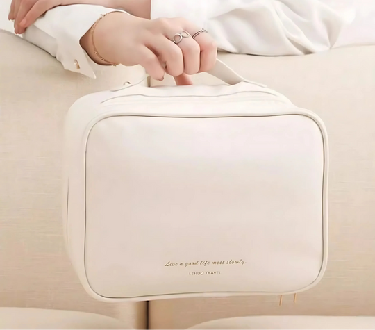 StyleAura | Beauty Bag – Elegante Organisation für Unterwegs Weiß Decorique.de