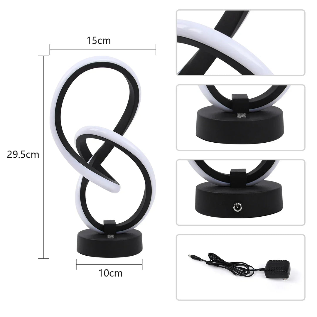 StyleGlow | Moderne & Kreative Tischlampe Lovensa.de