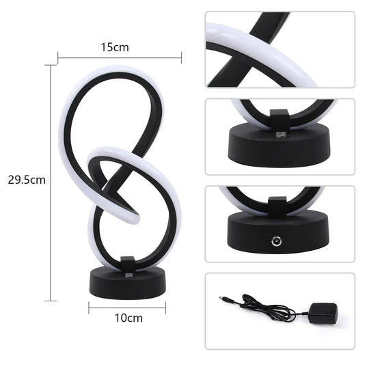 StyleGlow | Moderne & Kreative Tischlampe Lovensa.de