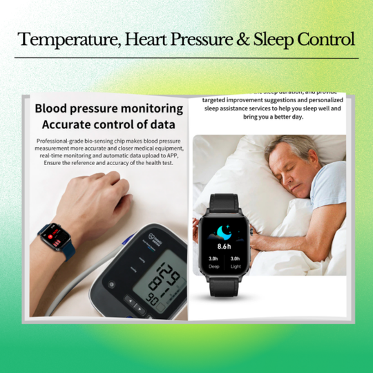 SugaWatch | Nicht-invasive Smartwatch zur Glukoseüberwachung & Lasertherapie Decorique.de