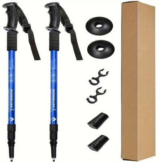 SummitLock | Profi-Wanderstöcke 2er-Set – Verstellbar & Robust Decorique.de