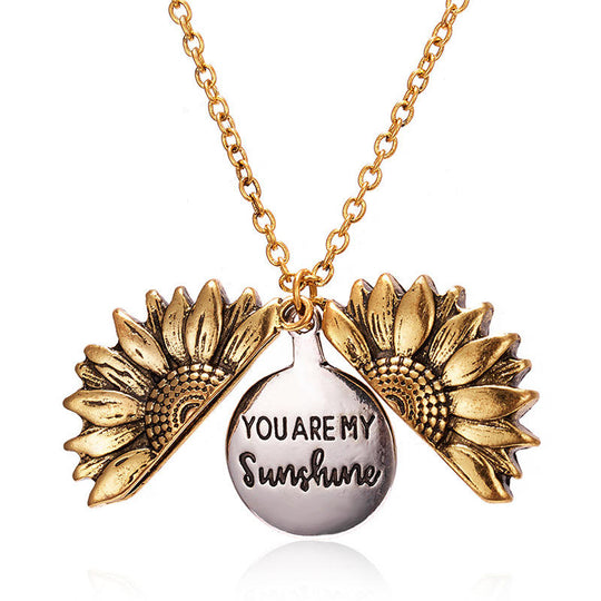 SunCharm | Elegante & Personalisierte Halskette Gold Decorique.de