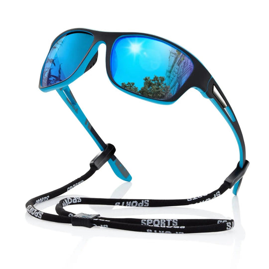 SunForce | Polarisierende Sportbrille für Outdoor-Abenteuer Ozeanblau Decorique.de