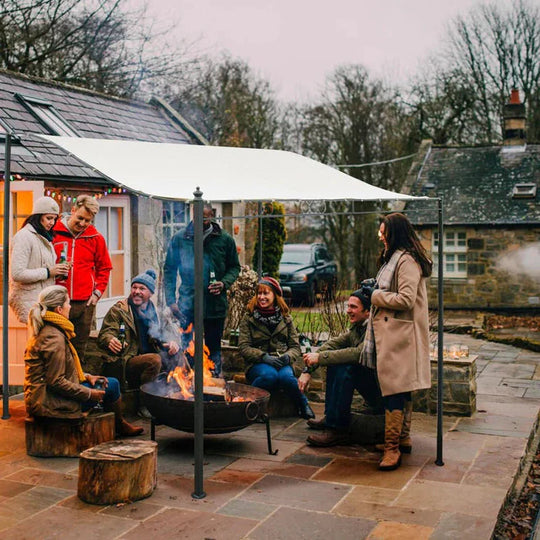 SunShield | Wasserdichte Garten-Pergola Markisen-Decke Decorique.de