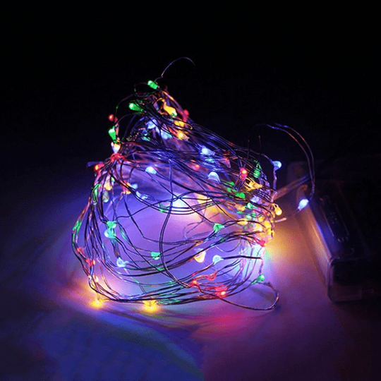 SunTwine | Solarbetriebene LED-Lichterkette für Balkon & Garten Mehrfarbig Decorique.de