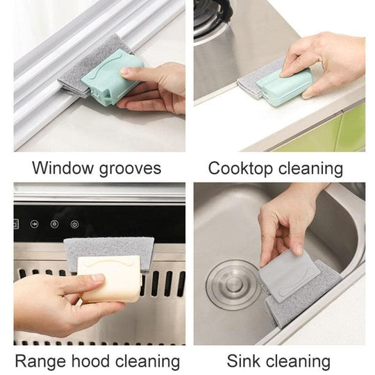 SwiftBrush | Effiziente Fenster- & Rillenreinigungsbürste Decorique.de