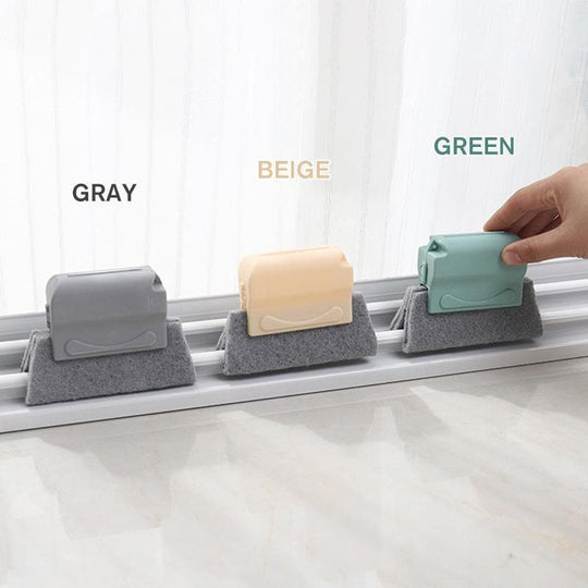 SwiftBrush | Effiziente Fenster- & Rillenreinigungsbürste Beige Decorique.de