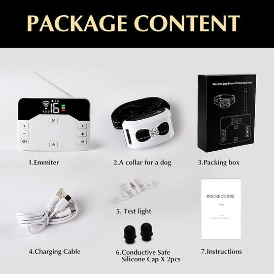 TailZone | Fortschrittliches Drahtloses Hundesicherungssystem Decorique.de