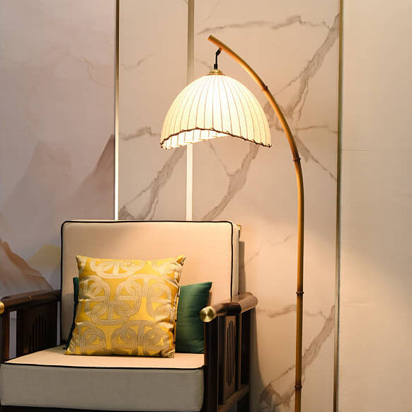 TallGlow | Retro Zen Simulation Bambus Pol 1-Licht Stehlampe Decorique.de