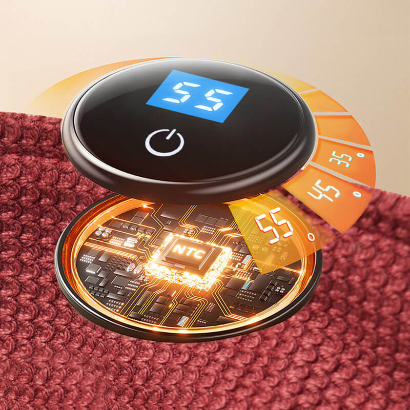 ThermaSoft | Waschbare Elektrische Heizdecke mit USB-Anschluss Decorique.de