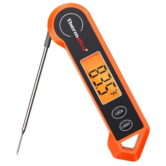 ThermoPro | Elektronisches Küchenthermometer Orange Decorique.de