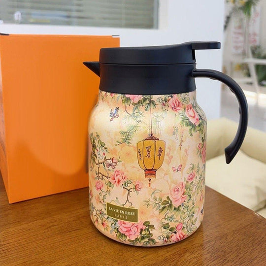 ThermoTeapot | RVS Teekanne mit Sieb für ein perfektes Teeerlebnis Decorique.de