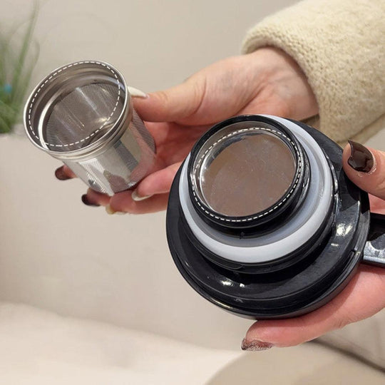 ThermoTeapot | RVS Teekanne mit Sieb für ein perfektes Teeerlebnis Decorique.de